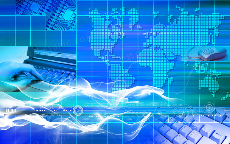 網絡科技背景高清